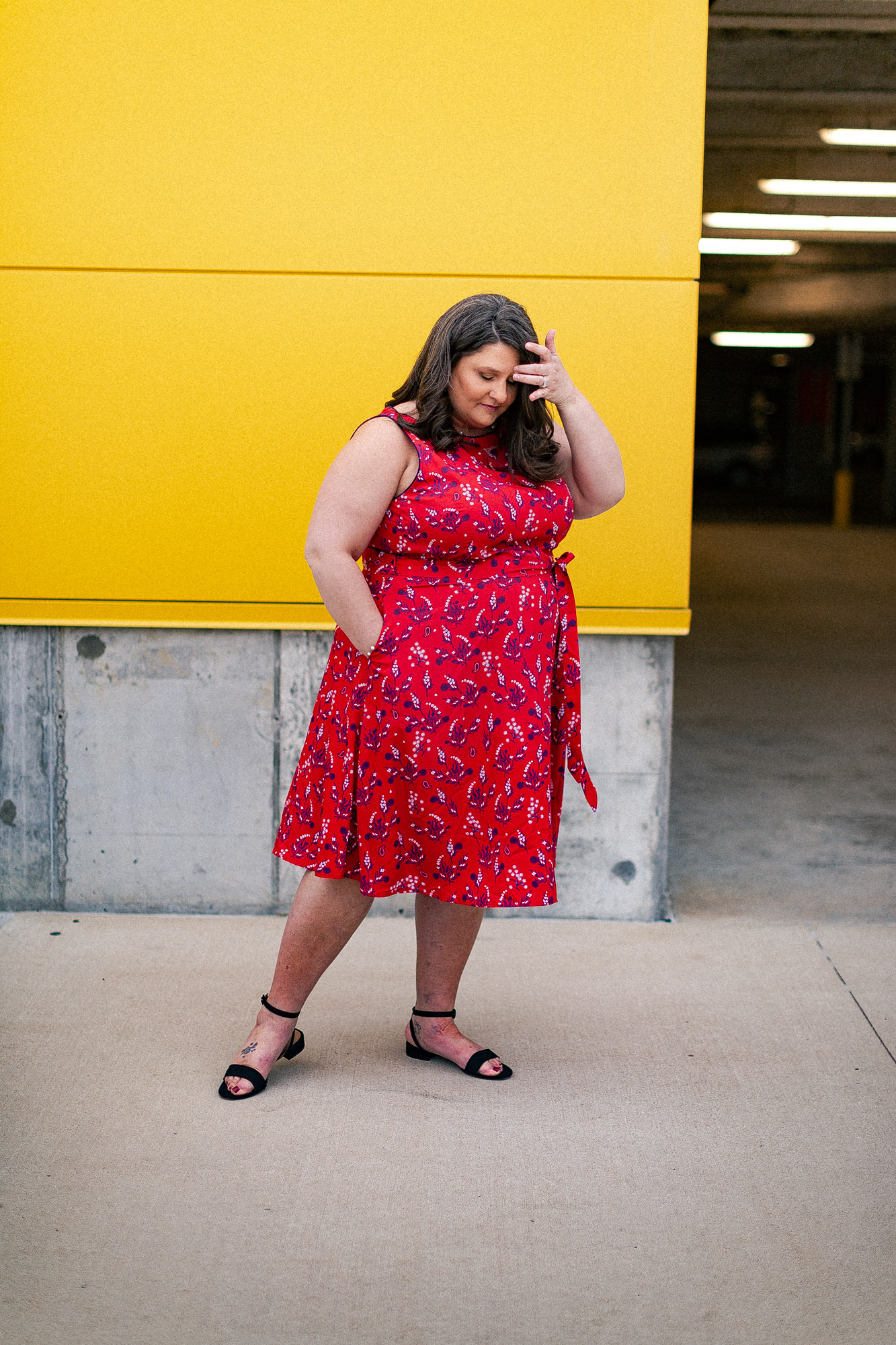 Blogger, St. Louis Blogger, Plus Size Blogger, eShakti, Ikea photo shoot, Under Grace Photo